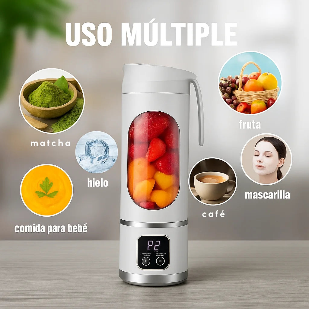 Licuadora digital multimodo con pantalla LED inteligente
