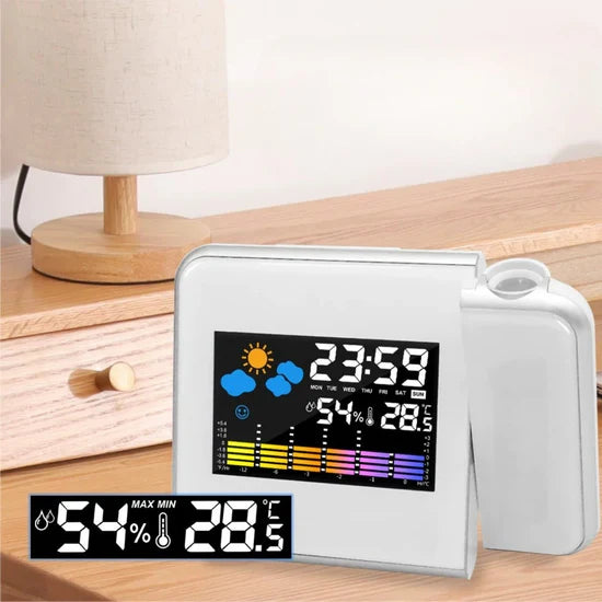 RELOJ CON LUZ DE PROYECCIÓN