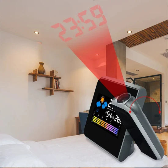 RELOJ CON LUZ DE PROYECCIÓN