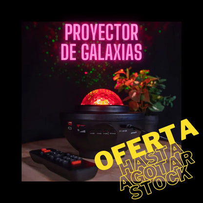 Proyector de Galaxias LED con Altavoz GoStars™