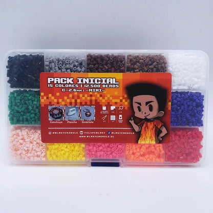 Blaster Beads Pack de 2.6mm - De 10 hasta 36 Colores 15.000 Piezas