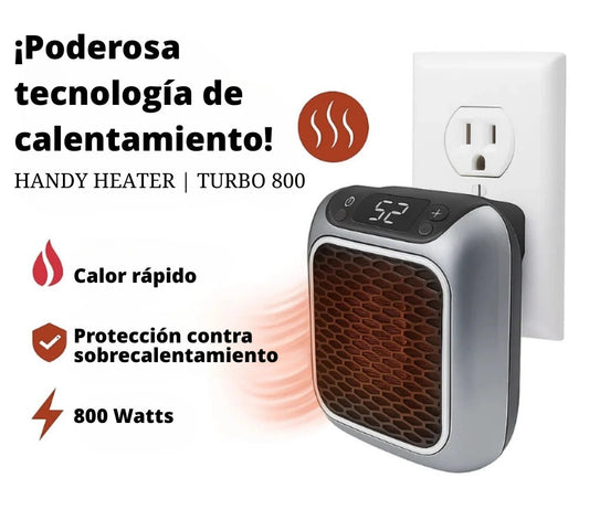 Calefactor Digital Portátil: Calienta La Habitación Sin Aumentar La Factura De La Luz