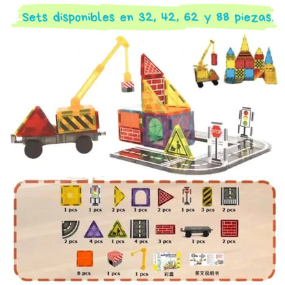 Bloques Magnéticos De Construcción