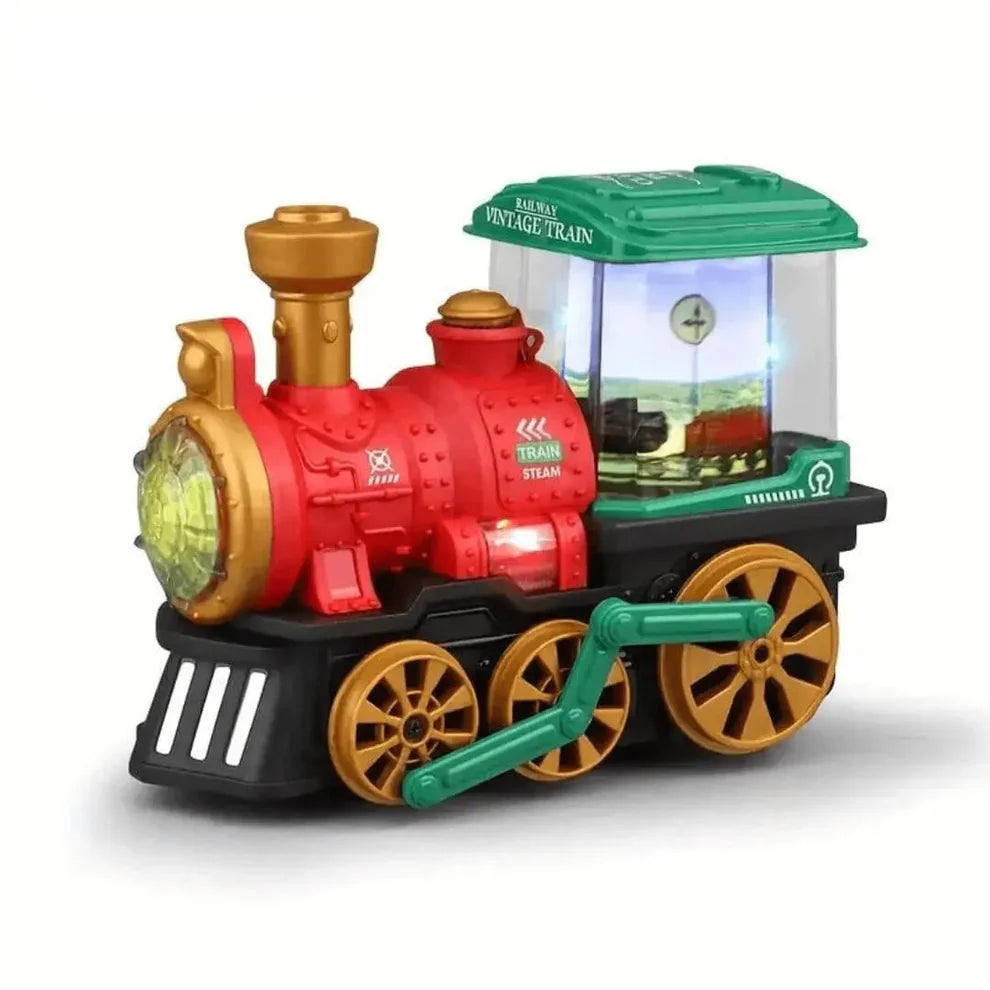 Tren de vapor eléctrico SteamExpress™ para niños