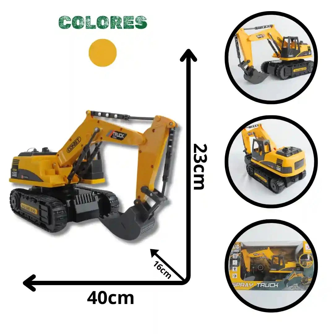 EXCAVADORA CHB CON ACCESORIOS