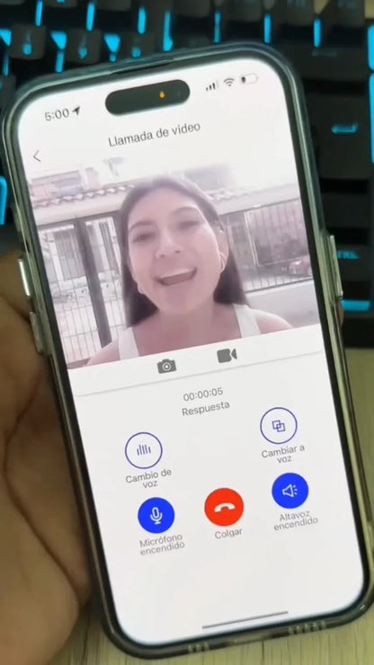 Timbre Inalámbrico con Cámara