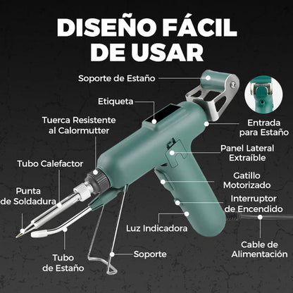 Soldador Eléctrico 80W de Alta Eficiencia