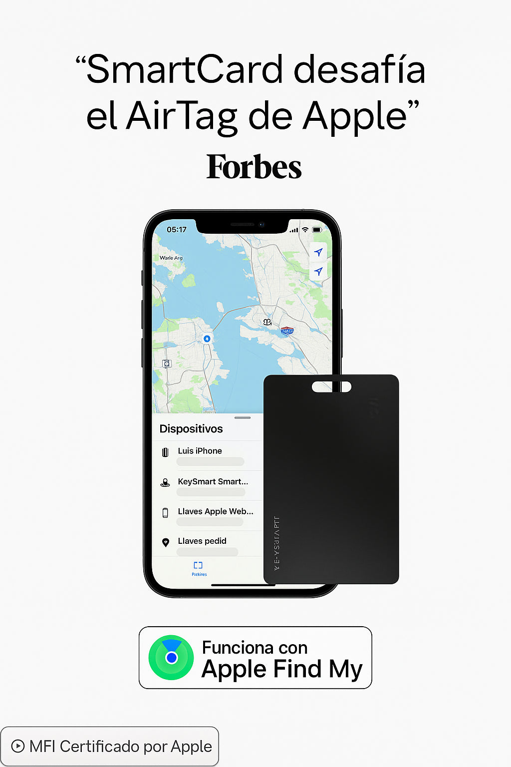 Tarjeta inteligente KEYSMART