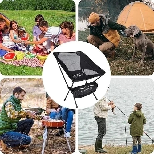 Silla De Camping Mini Hasliberg Plegable Ultra Compacta