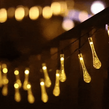 Oferta 2x1 Guirnaldas Solares Luz Cálida Impermeable para Exterior/interior