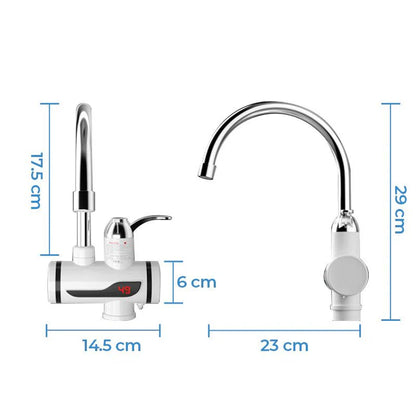 Grifo Eléctrico Calentador de Agua Instantáneo