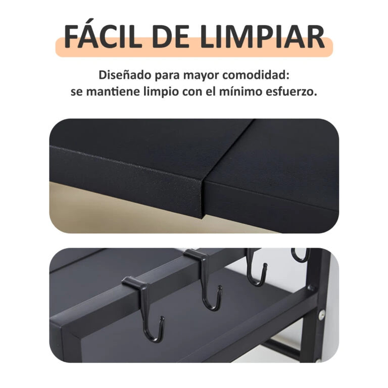 MicroRack™ Estante Multifuncional Expandible Para Horno De Microondas