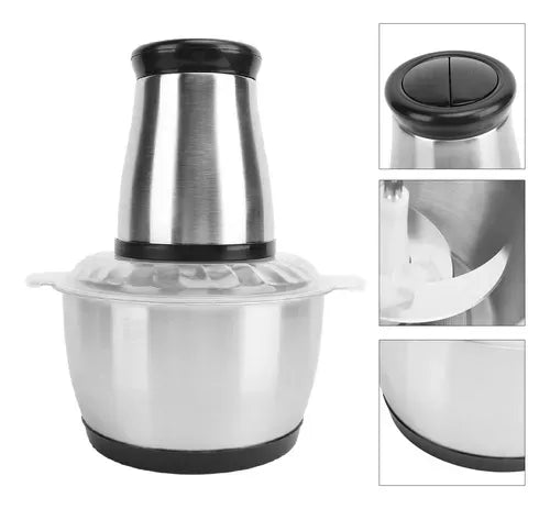 Trituradora de 2 Velocidades + Afilador de Cuchillos Gratis