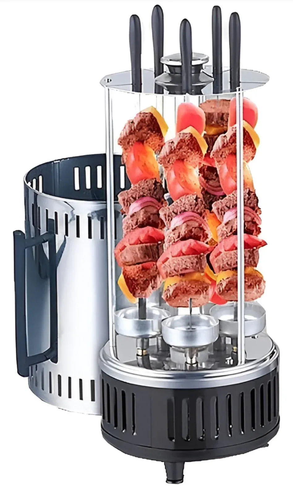 Parrilla Eléctrica Anticuchos Pinchos Brochetas Asador Xl Pro