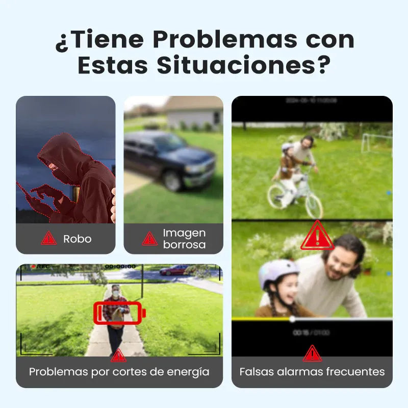 Cámara de Seguridad Solar Inalámbrica