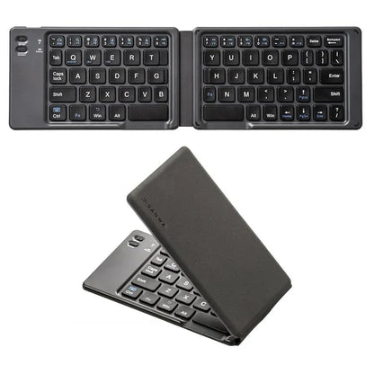 Teclado Inalámbrico Plegable + Soporte para teléfono Gratis