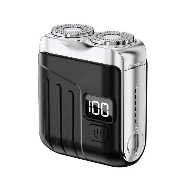 Mini afeitadora de doble cabezal – Afeitadora Ultraportátil