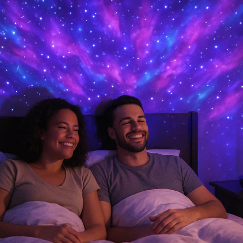 Proyector de Galaxias LED con Altavoz GoStars™