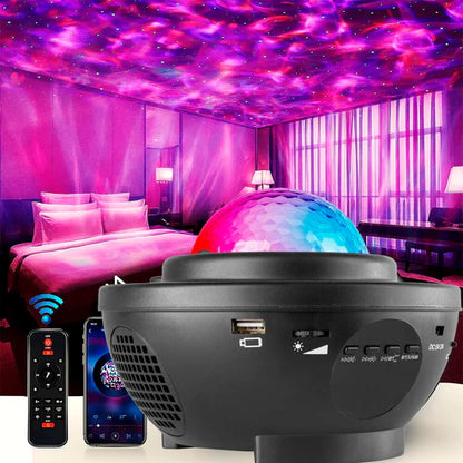 Proyector de Galaxias LED con Altavoz GoStars™