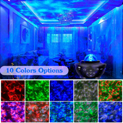 Proyector de Galaxias LED con Altavoz GoStars™