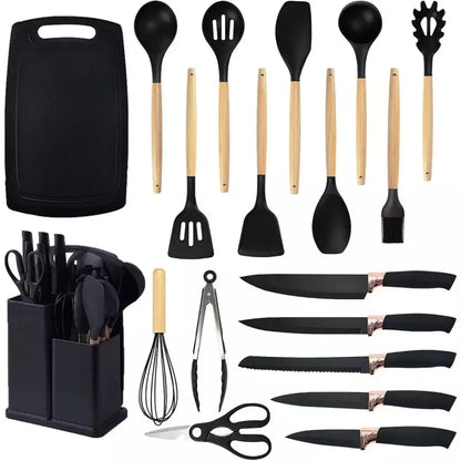 Kit de cocina de 19 piezas en silicona de primera calidad - OFERTA IMPERDIBLE