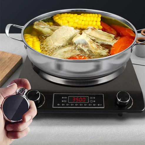 Placa de Inducción Cóncava 3500 TempControl™  - 10 Niveles de Temperatura