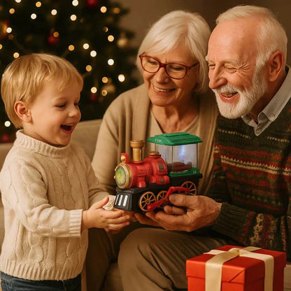 Tren de vapor eléctrico SteamExpress™ para niños