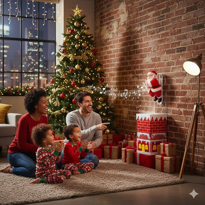 Chimenea Papá Noel™ Escalador Musical