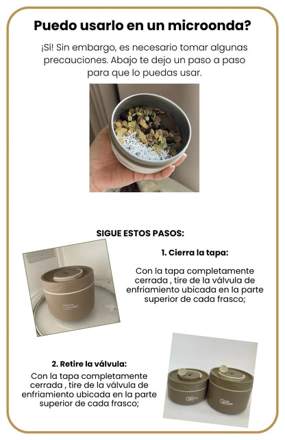 Kit de Ollas Térmicas LaunchBear®